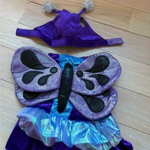 Purple and Blue Butterfly Pets Costume